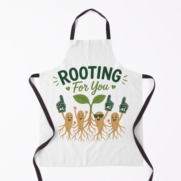 Item preview, Rooting For You Funny Plant Pun Artwork designed and sold by Cerys-GS.