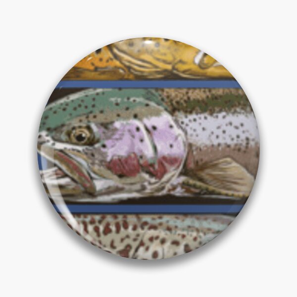 Item preview, Trout Study Trio designed and sold by totempress.