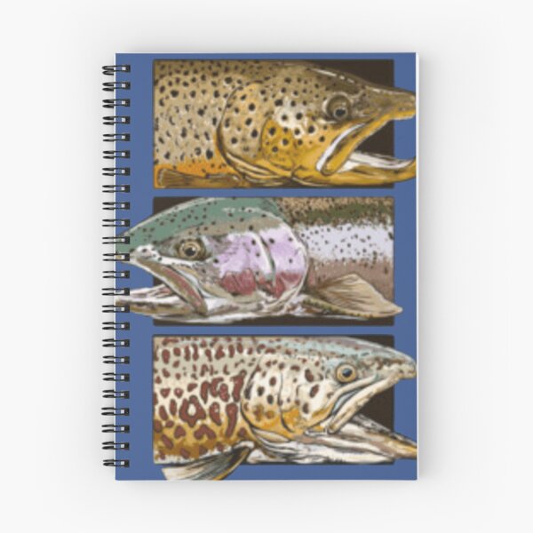 Item preview, Trout Study Trio designed and sold by totempress.