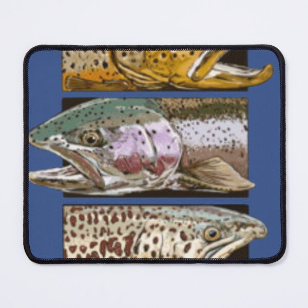 Item preview, Trout Study Trio designed and sold by totempress.