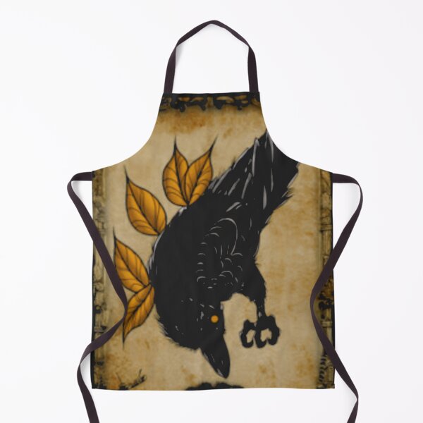 Item preview, Raven and Golden Leaves designed and sold by totempress.
