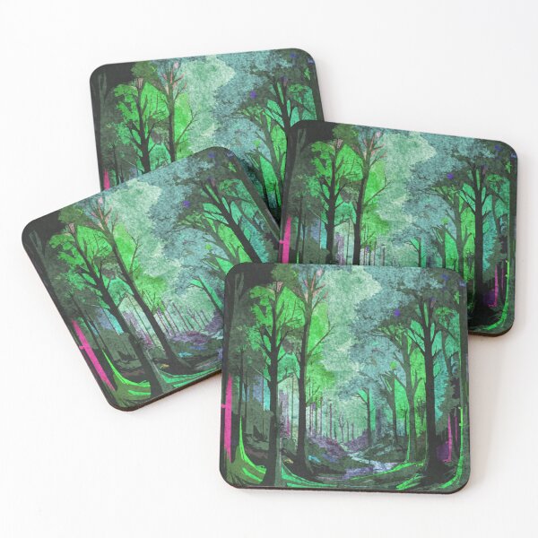 Item preview, Abstract forest designed and sold by kinpirks.
