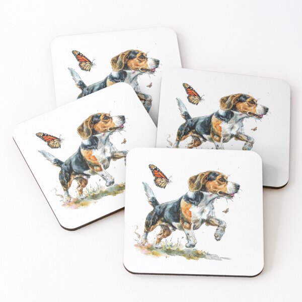 Item preview, Beagle Dog | Cute Puppy Aesthetic Art designed and sold by Mandayartstudio.