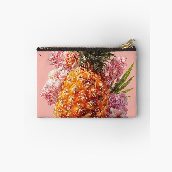 Item preview, Pineapple Tropical Fruits and Flowers designed and sold by Grafititee.