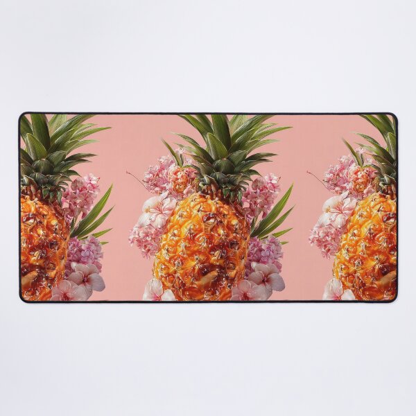 Item preview, Pineapple Tropical Fruits and Flowers designed and sold by Grafititee.