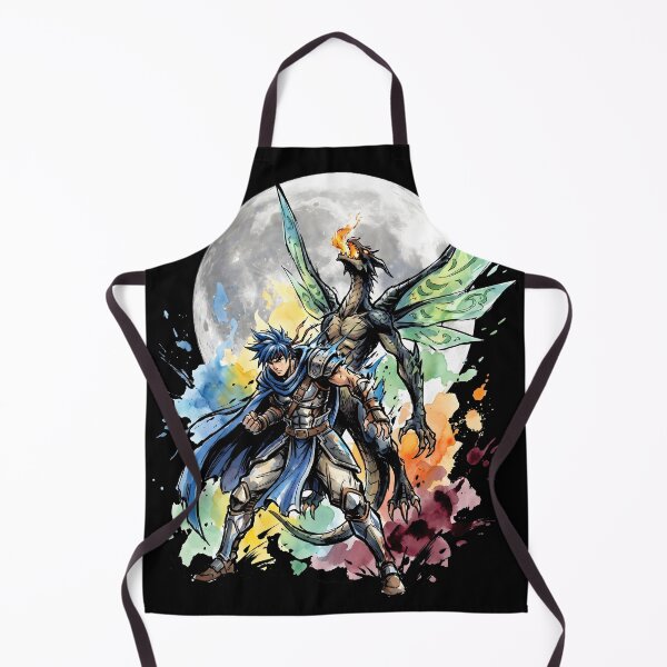 Item preview, Ryu The Dragon Knight Breath of Fire IV Ink Video Game Streetwear Tee designed and sold by Senpaiwaves.
