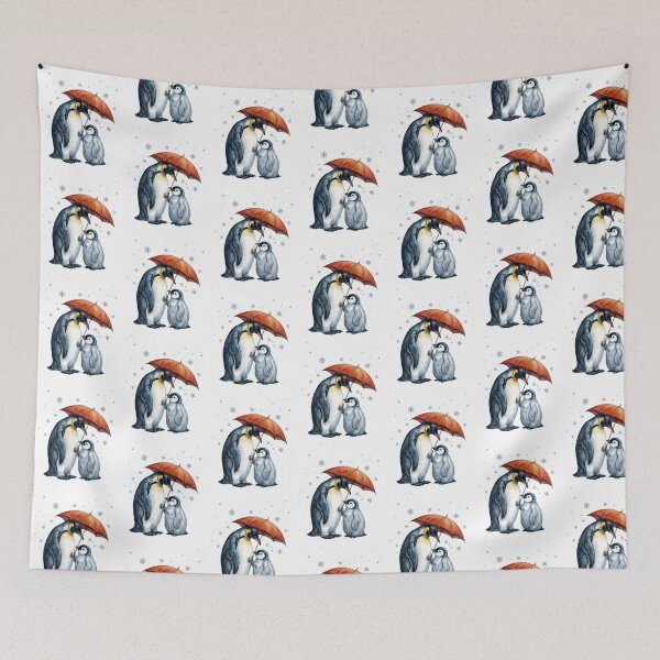 Item preview, Penguin Umbrella Snow designed and sold by Roy & Tiffany.