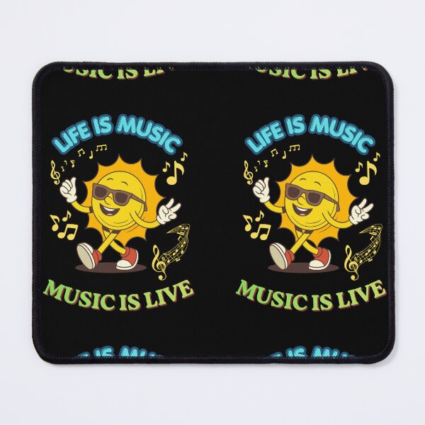 Item preview, Live Is Music Music Is Live Funny Gifts For Music Fans designed and sold by zebek-design.