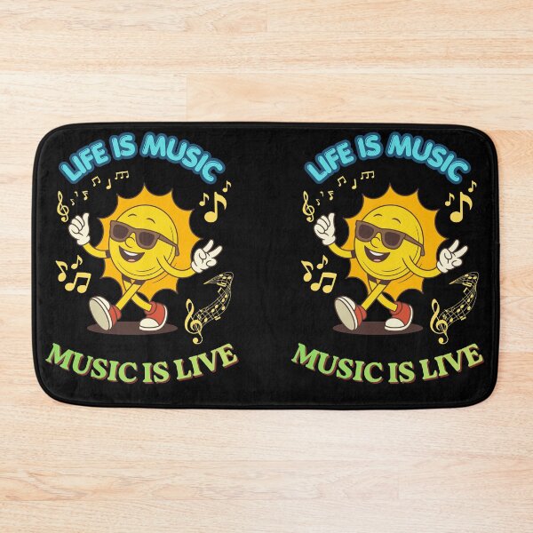 Item preview, Live Is Music Music Is Live Funny Gifts For Music Fans designed and sold by zebek-design.