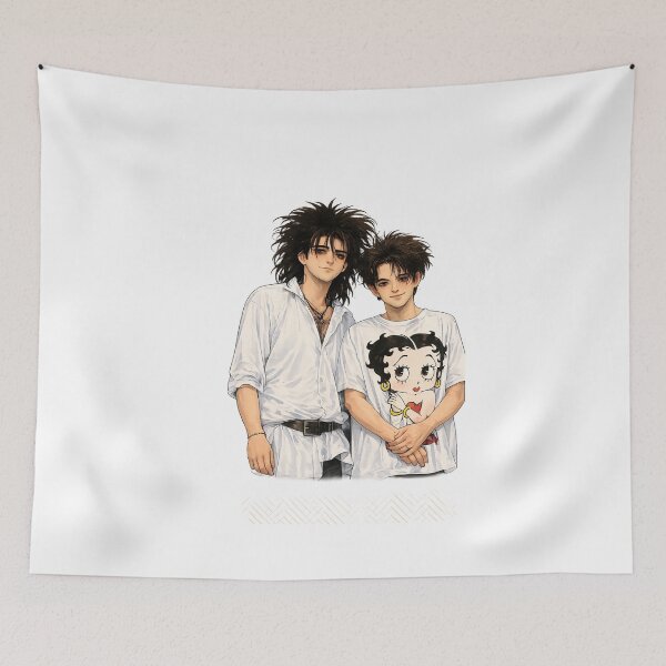 Item preview, Robert Smith and Simon Gallup Anime designed and sold by hectorthekitten.
