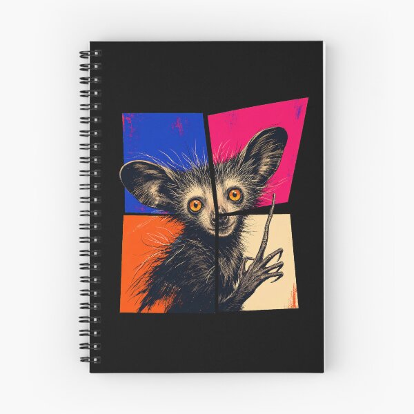 Item preview, Aye-Aye Pop Art - Madagascar's Strangest Night Primate designed and sold by PitsFusion.