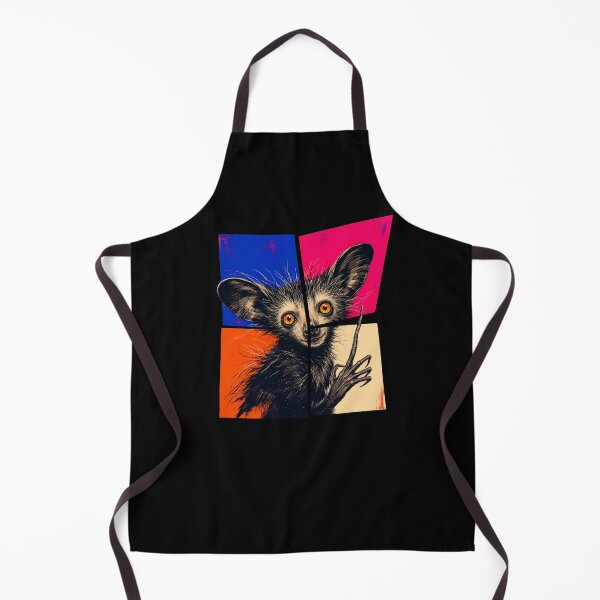 Item preview, Aye-Aye Pop Art - Madagascar's Strangest Night Primate designed and sold by PitsFusion.
