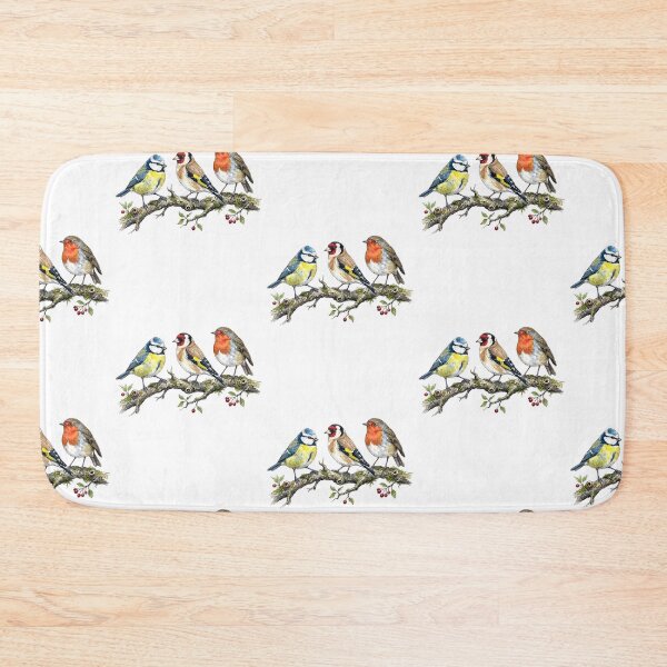 Item preview, Three Garden Birds designed and sold by Tiffany Roy.