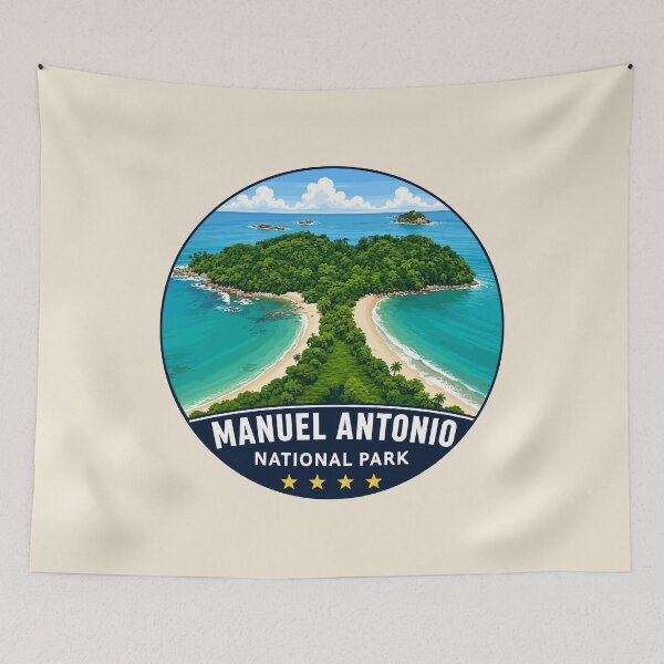 Item preview, Manuel Antonio National Park Costa Rica Tropical Beach & Rainforest designed and sold by Gideon Emmerich.
