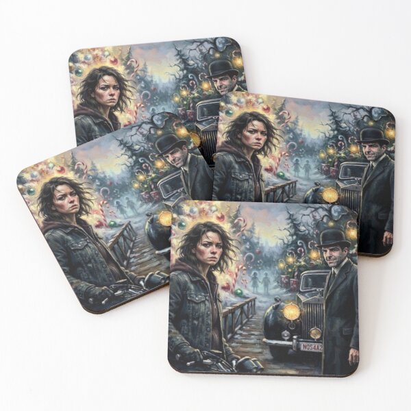 Item preview, NOS4A2 Supernatural Horror Fine Art Tribute designed and sold by Art's Diner.