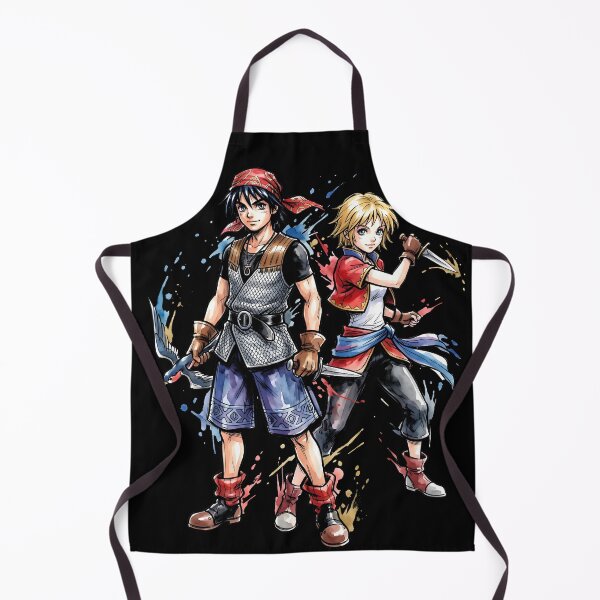 Item preview, Serge And Kid Chrono Cross Ink Video Game Streetwear Tee designed and sold by Senpaiwaves.