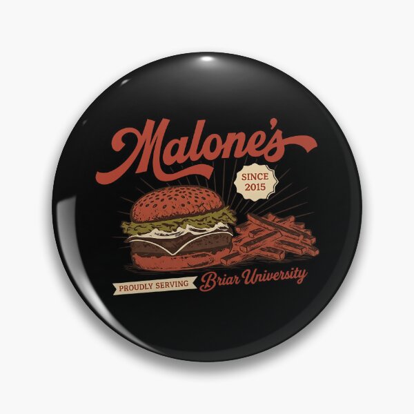 Item preview, Briar U Malone's Proudly Serving Vintage Burger designed and sold by JaysonStone.