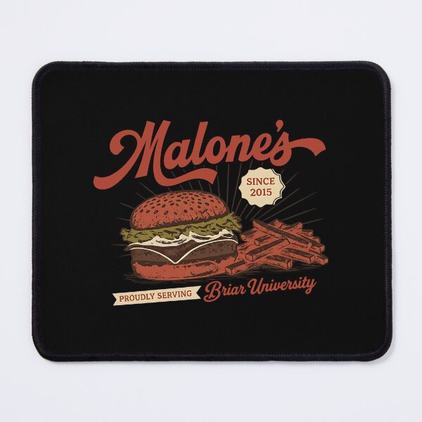 Item preview, Briar U Malone's Proudly Serving Vintage Burger designed and sold by JaysonStone.