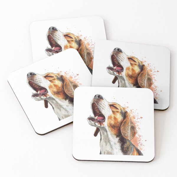 Item preview, Beagle Dog | Cute Puppy Aesthetic Art designed and sold by Mandayartstudio.