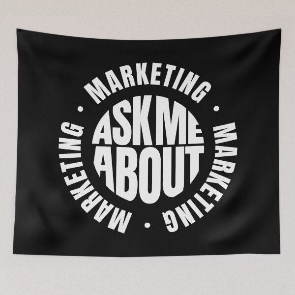 Item preview, Ask me About Marketing designed and sold by MaryAller.