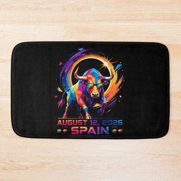 Item preview, Spain Total Solar Eclipse August 12 2026 - Spanish Bull Ring Of Fire Art designed and sold by DreamPup.