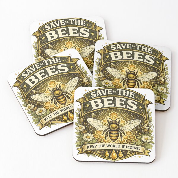 Item preview, Save The Bees Nature Beekeeper designed and sold by Mohamedeinoo.