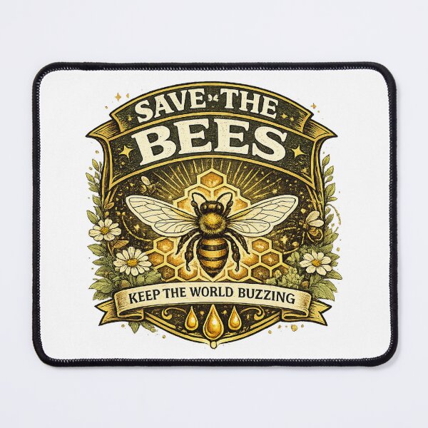Item preview, Save The Bees Nature Beekeeper designed and sold by Mohamedeinoo.
