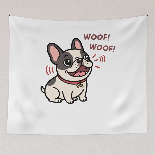 Item preview, Woof Woof French Bulldog Puppy designed and sold by Sandydesign.