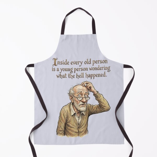 Item preview, Inside Every Old Person is a young person wondering what the hell happened designed and sold by graficsfx.