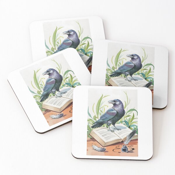 Item preview, Raven Book Feather designed and sold by Roy & Tiffany.