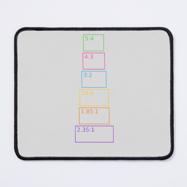 Item preview, Classic Film and Video Aspect Ratios designed and sold by PostHasteCo.