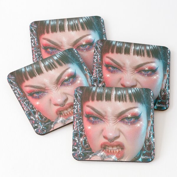 Item preview, Gothic Punk Vamp Girl Portrait designed and sold by abanoubnabil.