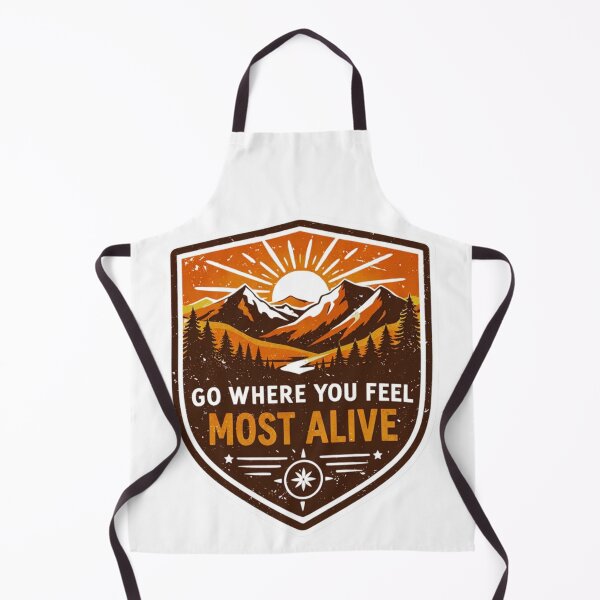 Item preview, Go Where You Feel Most Alive Shirt - Vintage Mountain Hiking T-Shirt designed and sold by GabeMountainArt.