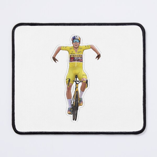 Item preview, Wout Van Aert flying designed and sold by Rodandoando.