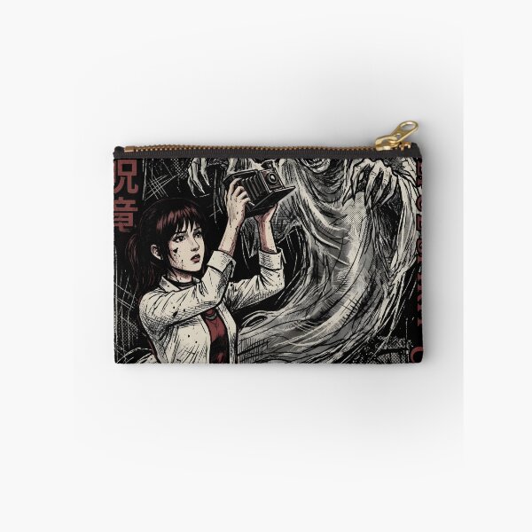 Item preview, Miku And The Camera Obscura Fatal Frame Grunge Anime Gaming Shirt designed and sold by Senpaiwaves.