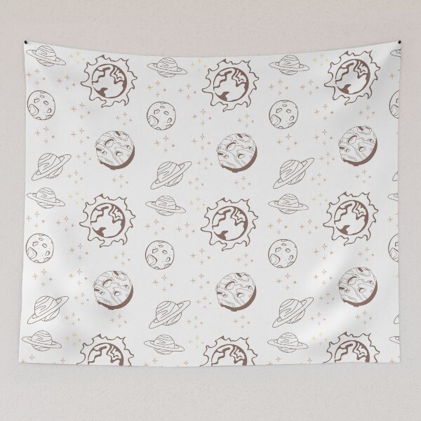 Item preview, Planets, Stars, Sun Graphic Art designed and sold by HoppingCreation.