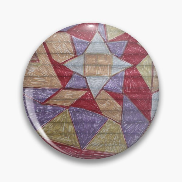 Item preview, The Architect's Grid  Neon Magenta Kaleidoscope Alignment designed and sold by energyoflove333.
