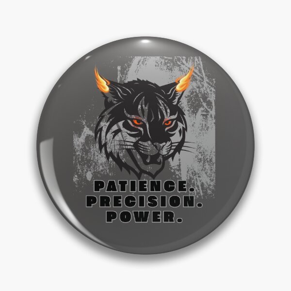 Item preview, Patience Precision Power Lynx designed and sold by AhmadAnnaPrints.