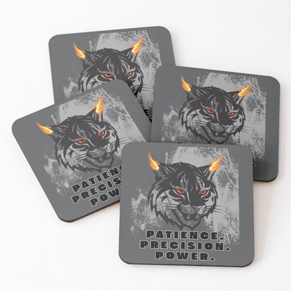 Item preview, Patience Precision Power Lynx designed and sold by AhmadAnnaPrints.