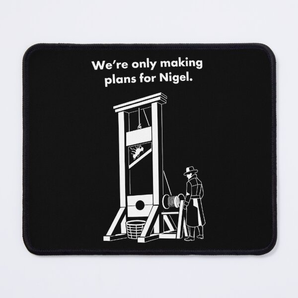 Item preview, Only Making Plans for Nigel – Vintage British Political Satire designed and sold by HannahDetter.