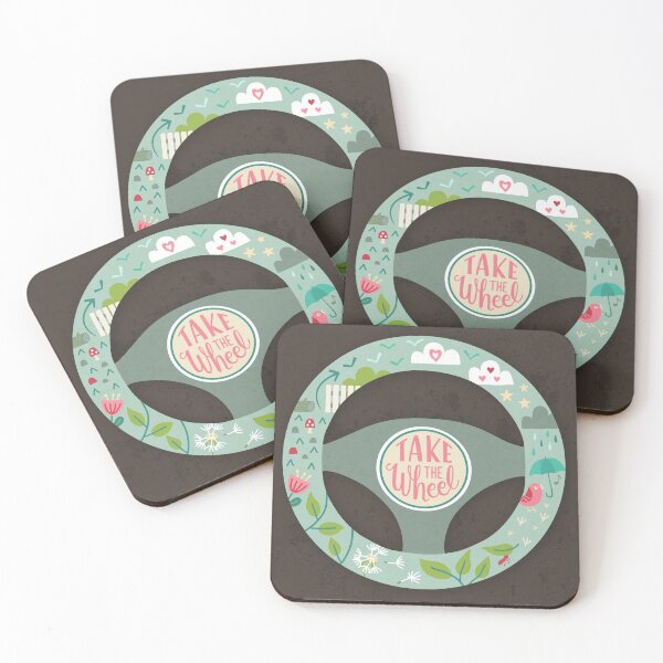 Item preview, Take the Wheel Choose Your Path Inspirational Quote designed and sold by Mandy Porta LLC.