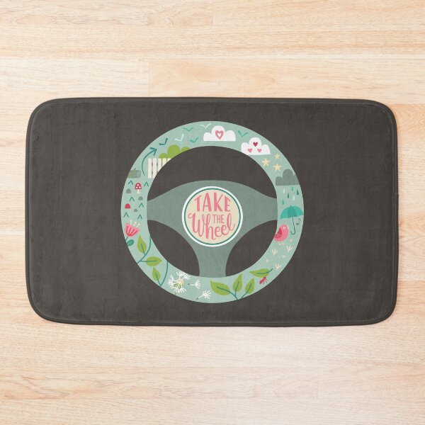 Item preview, Take the Wheel Choose Your Path Inspirational Quote designed and sold by Mandy Porta LLC.