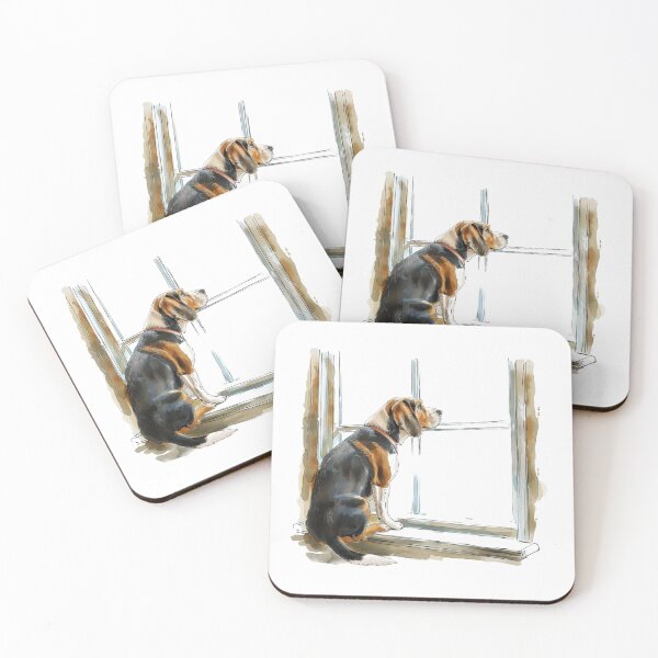 Item preview, Beagle Dog | Cute Puppy Aesthetic Art designed and sold by Mandayartstudio.
