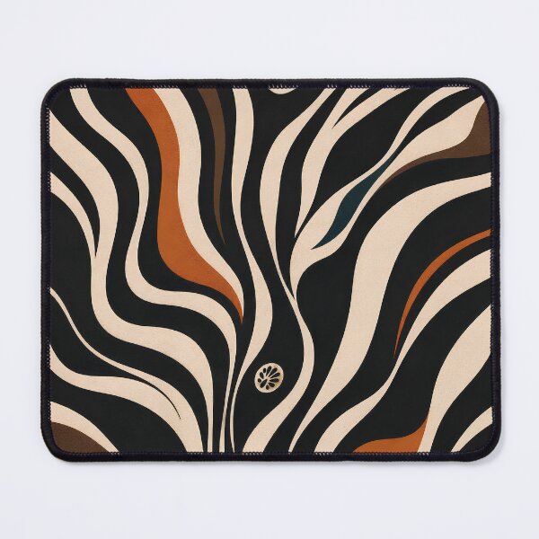 Item preview, Wild Lines – Earth Pulse Abstract Zebra Pattern designed and sold by FluidInstinct.