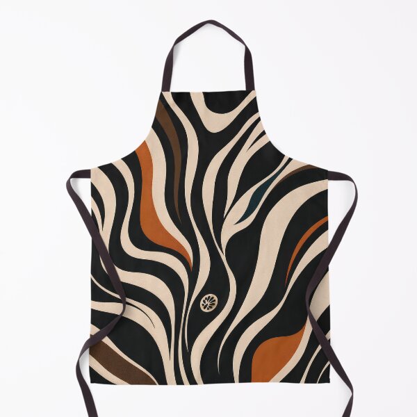 Item preview, Wild Lines – Earth Pulse Abstract Zebra Pattern designed and sold by FluidInstinct.