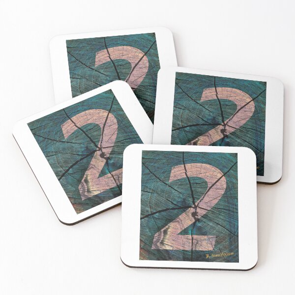 Item preview, ⁠Cracking Teal Woodgrain Number Two Axiom designed and sold by NornAxiom.