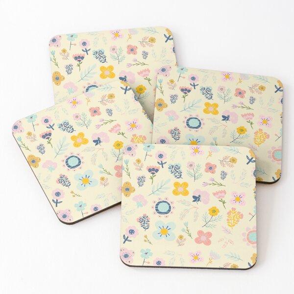 Item preview, Yellow Floral Pattern designed and sold by Susan Link.