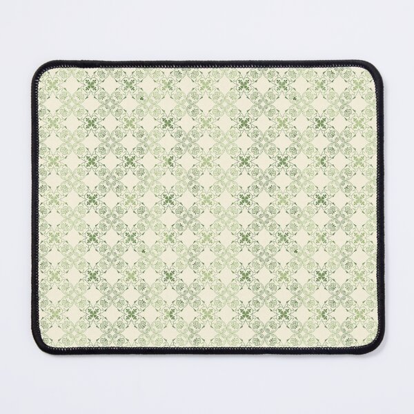 Item preview, Green Floral Lattice • Elegant Geometric Seamless Pattern designed and sold by The Digital Compass.