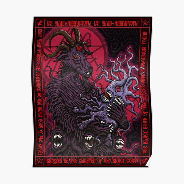 Black Goat Icon - Azhmodai 2018 Poster