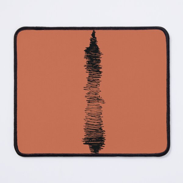 Item preview, Minimalist Black Scribble Soundwave Art designed and sold by BetweenForms.